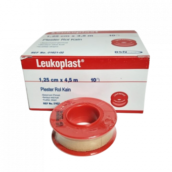 Plester Roll Kain 1.25cm x 4.5m Leukoplast