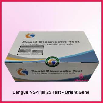 Reagen Rapid Test Dengue NS-1 Cassette Merek Orient Gene