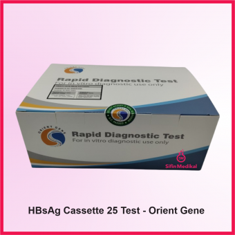 Reagen Rapid Test HBsAg Cassette Merek Orient Gene