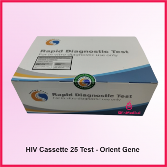 Reagen Rapid Test HIV Cassette Merek Orient Gene