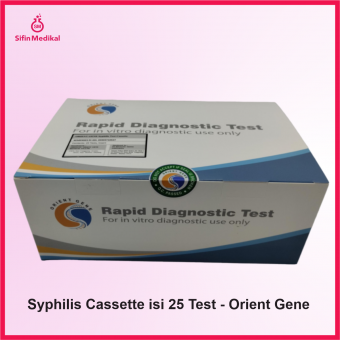 Reagen Rapid Test Syphilis Cassette Merek Orient Gene