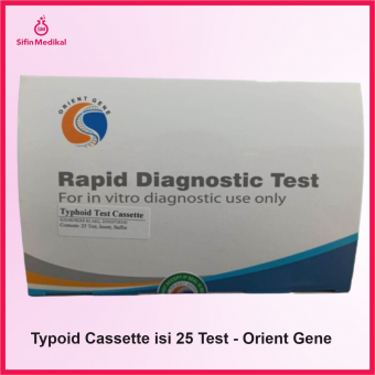 Reagen Rapid Test Typoid Cassette Merek Orient Gene